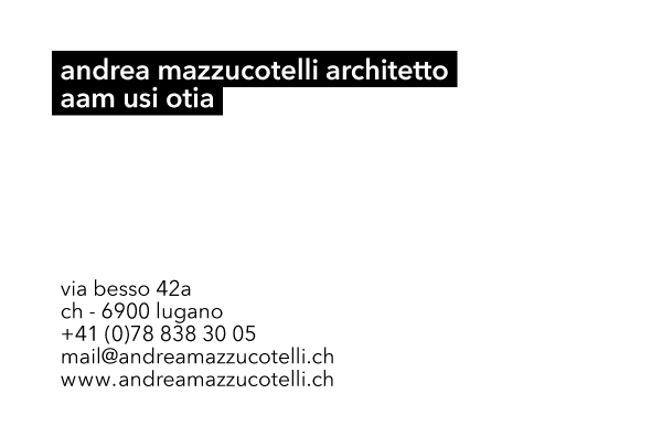 andrea mazzucotelli architetto